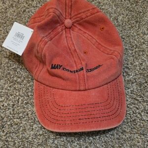 May Contain Alcohol Red Cap